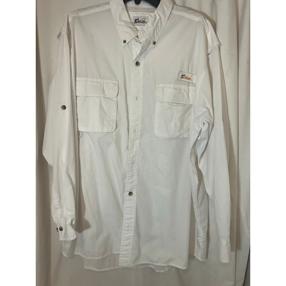 World Wide Sportsman Men's Long Sleeve Fishing Shirt - Picture 1 of 5